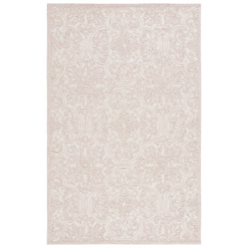 Lark Manor™ Abdihafid Trace 101 Area Rug In Ivory / Pink & Reviews | Wayfair