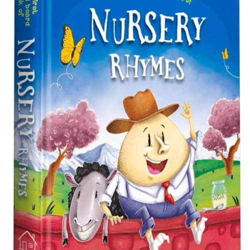 Nursery Rhymes Board Book: Illustrated Classic Nursery Rhymes (My First Book series)