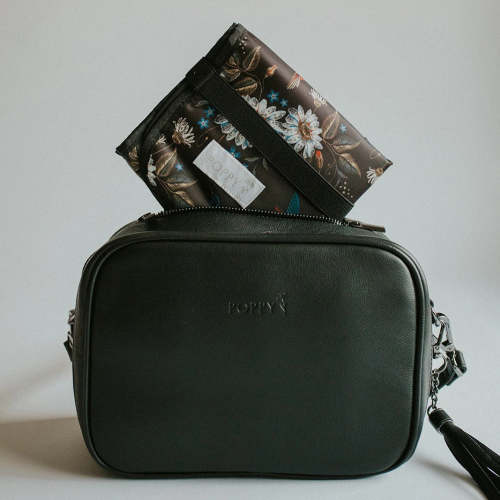 The Luxe Poppy Bag - All Black Everything - Pre-Order Ships Late April/Early May