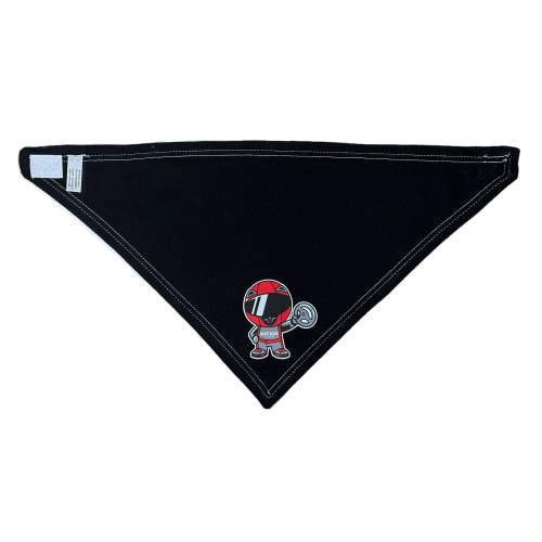 Infant Ricky Racer Bandana Bib | Black