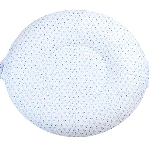 Pello Multi-use Luxe Baby, Floor Pillow/Play Mat/Lounger (Oxford/Blue)