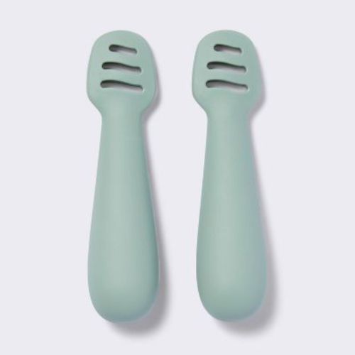 Dipping Spoons - 2pk - Green - Cloud Island™