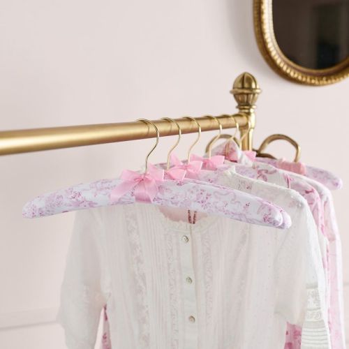 LoveShackFancy Damask Hangers - Set of 6