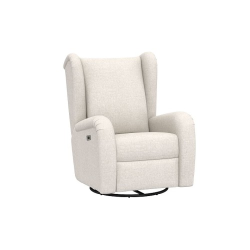 Plush Wingback Swivel Glider Recliner