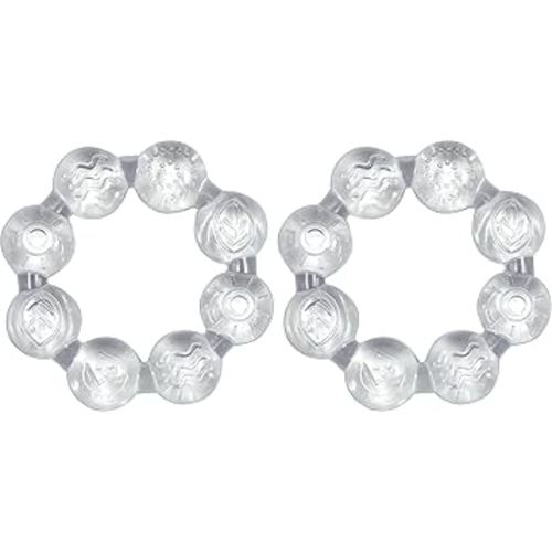 Cooling Ring Teether-Clear (Pack of 2)