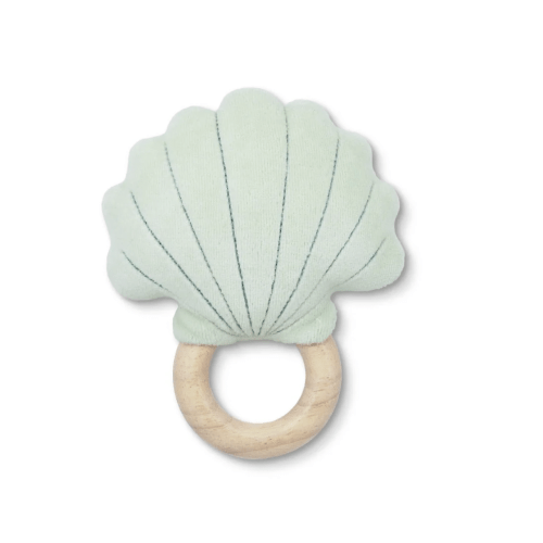 Teal Shell Rattle