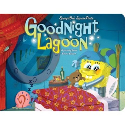 Spongebob Squarepants: Goodnight Lagoon - (Board Book) by Editors of Studio Fun International (Board Book)