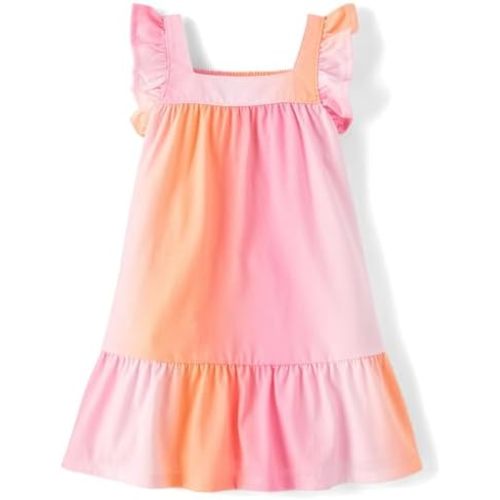 The Children's Place Baby Girls' and Toddler Short Sleeve Fashion Dress