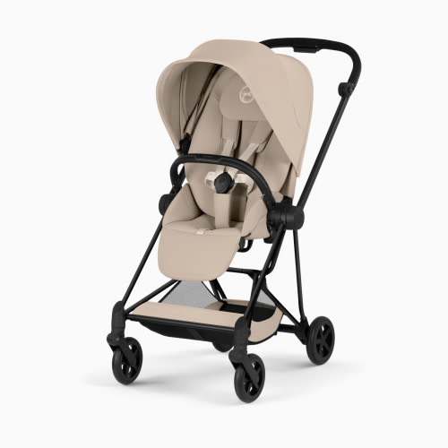 Cybex MIOS Stroller - Matte Black Frame/Cozy Beige Lux Seat