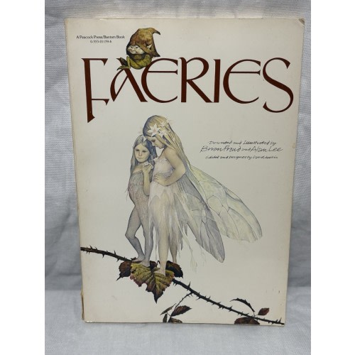 Faeries by Alan Lee & Brian Froud 1979 Trade Paperback Peacock Press Bantam Book