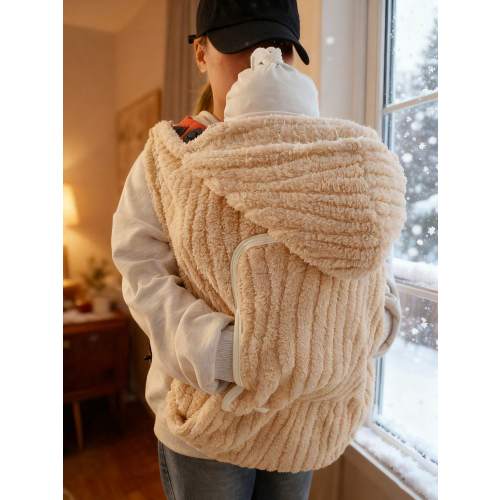 1pc Baby Blanket Size 80*80cm/31.5*31.5inch Soft Skin-Friendly Baby Blanket 1pc/Pack, Khaki Tree Pattern Baby Blanket, Children Blanket, Stroller Cover Blanket, Suitable For Home And Outdoor Use