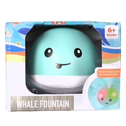 Sunny Days Whale Fountain - Mint