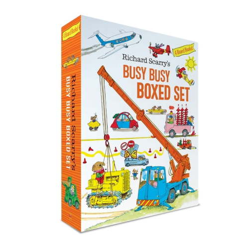 Richard Scarry's Busy Busy Board Books Richard Scarry's Busy Busy Boxed Set: Busy Busy Airport; Busy Busy Cars and Trucks; Busy Busy Construction Site; Busy Bu, (Paperback)