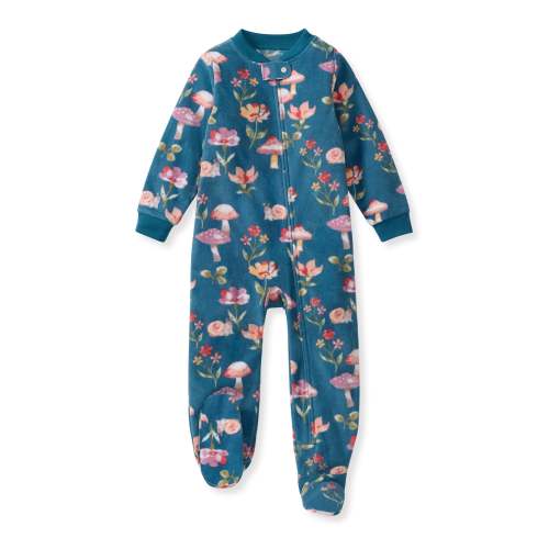 Forest Floral polarbee™ Recycled Polyester Fleece Sleeper – Burt's Bees Baby