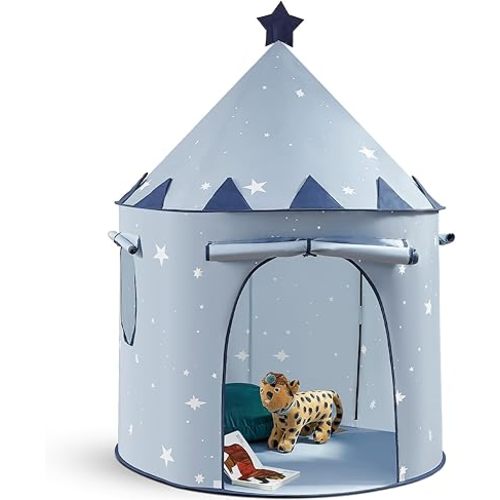 Tiny Land Kids Play Tent, Pop-Up Cute Toddler Tents, Portable Baby Tent for Indoor Fun & Imagination