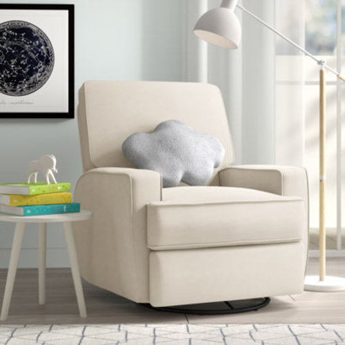 Mack & Milo™ Abingdon Upholstered Swivel Reclining Glider & Reviews | Wayfair