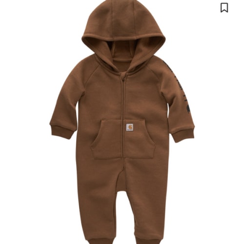 Carhartt Infant Boys' Fleece Zip Front Long Sleeve Coverall