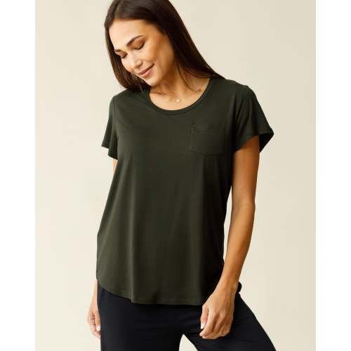 Everyday Maternity & Nursing T-shirt | Evergreen – Kindred Bravely
