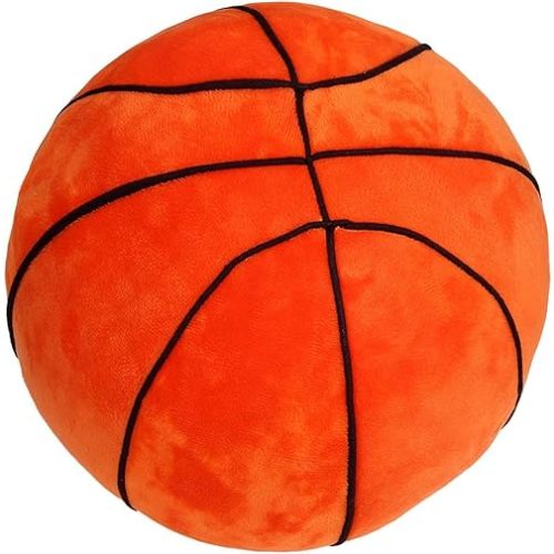 T play Basketball Plush Baby Room: Soft Boys Stuffed Sports Ball Pillow - Throw Decor Toys 1-3 Year Old