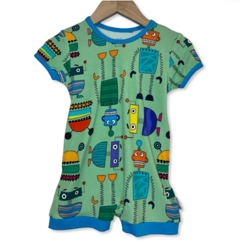 Bot Pop Shorty Romper