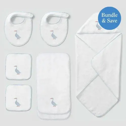 Baby Shower Towel Bundle (Goose) | Weezie Towels