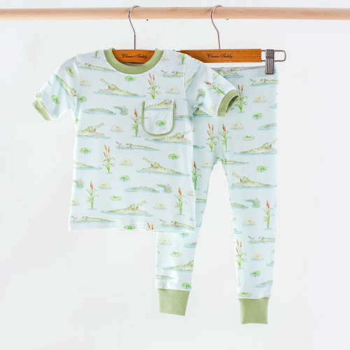 Gator Games Organic Cotton Kids Pajamas – ZukaBaby
