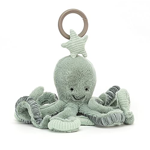 Jellycat Odyssey Octopus Stroller Car Seat Activity Toy