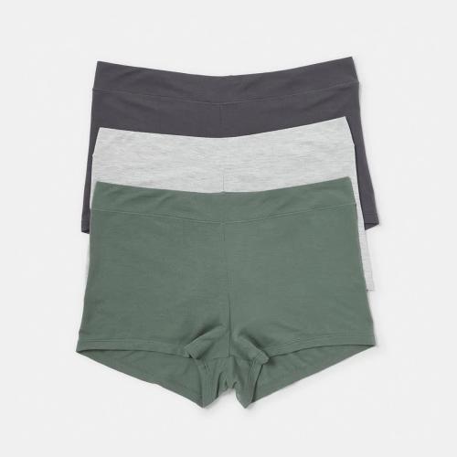 3 Pack Bamboo Blend Boyshort Briefs - Kmart