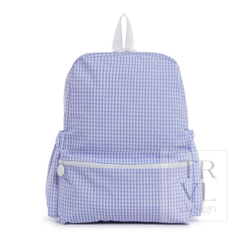 Backpack - Gingham Lilac