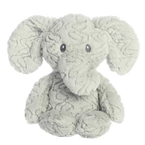 ebba Large Eva Elephant Huggy Collection Adorable Baby Stuffed Animal Grey 13"