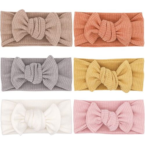 Baby Girls Headbands with Bows Infant Toddler Headwrap Hair Accessories