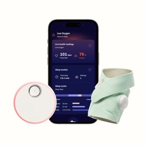 Owlet Dream Sock Smart Baby Monitor, Better Sleep for Baby