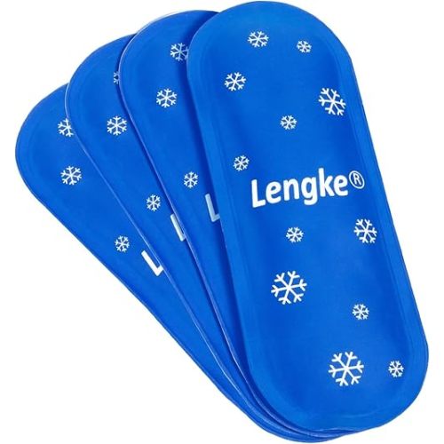 Leng Ke Ice Packs, TSA Approved Ice Packs for Insulin Cooler Travel Case (4 Packs)