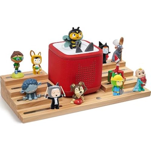 for Tonies Shelf 4-Tier Collection 30~35 Characters,Natural