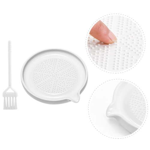 ULTNICE Vegetable Fruit Masher Garlic Grinder Ceramic 1 Set