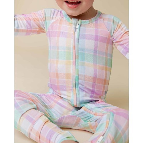 Well Plaid Convertible Romper