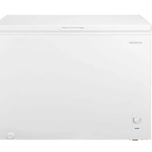 Insignia™ - 10.4 Cu. Ft. Garage-Ready Chest Freezer - White