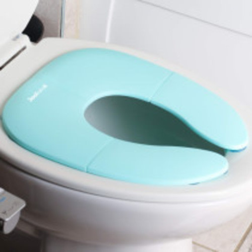 Jool Baby Folding Travel Potty Seat and Travel Bag - Aqua