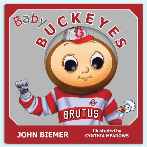 Meet Baby Buckeye! Let Baby Brutus take you on a tour of The Ohio State University in this touch & feel book. A must have Buckeye gift!