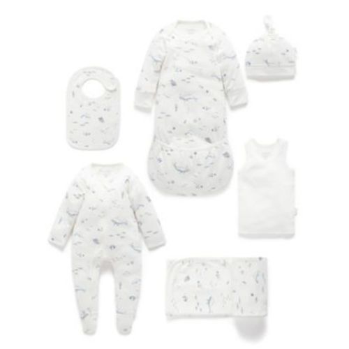 Baby Boys Newborn Hospital Pack 6 Piece
