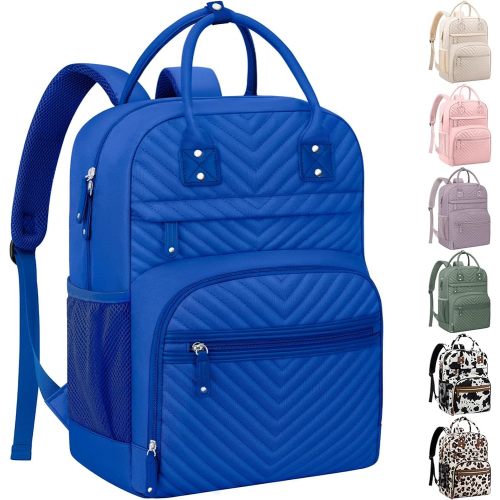 Tenot Diaper Bag Backpack Tote for Women Large Capacity, Baby with Insulated Pockets Multifunctional Bags For Girl Boy Waterproof Boys Girls Mama Maternity Travel Royal Blue