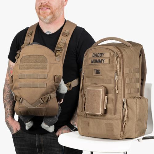 Daypack Diaper Bag & Baby Carrier Bundle - Durable, Versatile Gear – Tactical Baby Gear