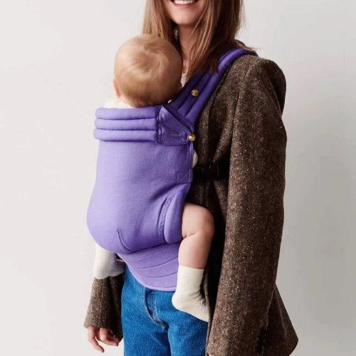 Ergonomic Summer Baby Carrier – Breathable Wrap for Newborns and Toddlers with Adjustable Straps and Hands-Free Design
