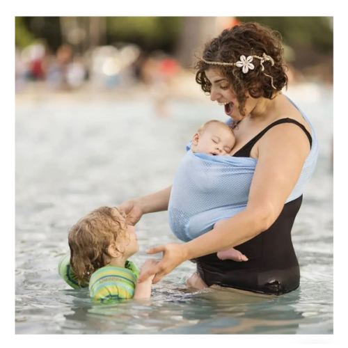 Sky Blue Water Ring Sling by Beachfront Baby