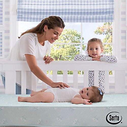 Delta Children Nightstar Deluxe Firm Crib And Toddler Mattress