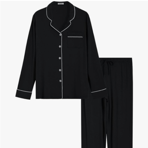 Latuza Women's 32"/34" Inseam Tall Pajama Set Bamboo Viscose Pj Set Tall Size