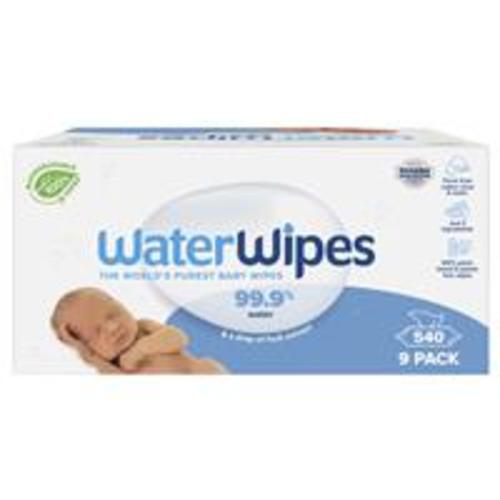 Buy WaterWipes Biodegradable Wipes 9 x 60 Bulk Pack Online at Chemist Warehouse®