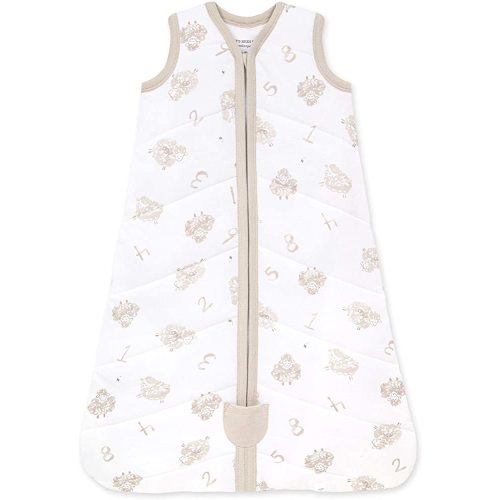 Burt's Bees Baby unisex-baby Beekeeper Wearable Blanket, 100% Organic Cotton, Swaddle Transition Sleeping Bag