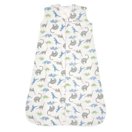 HALO SleepSack Wearable Blanket, 100% Cotton, Watercolor Dinos, Boys, Medium, 6-12 Months