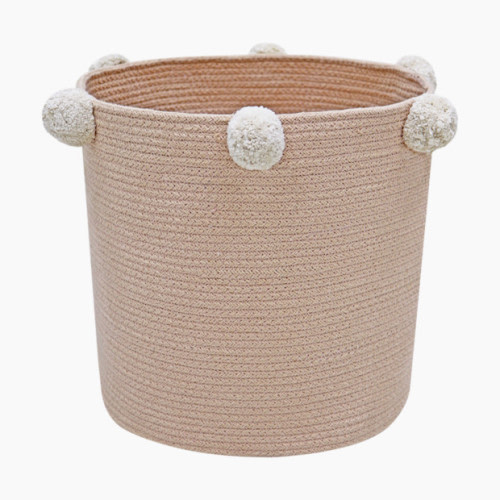 Lorena Canals Cotton Bubbly Basket - Rose